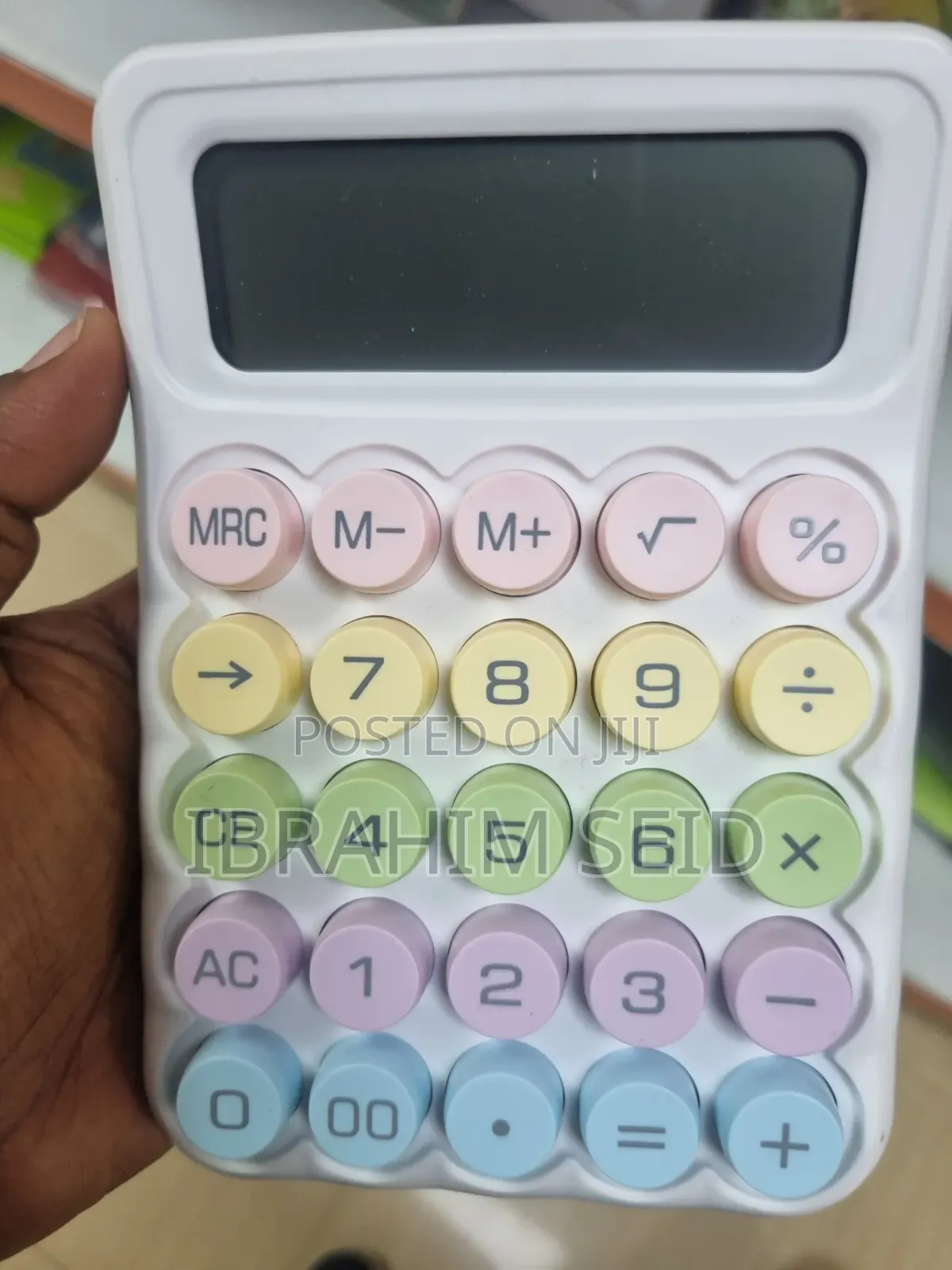 Kaerda Brand Calculator Featuring a Unique, Colorful
