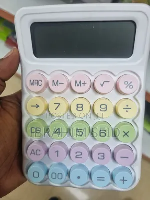 Kaerda Brand Calculator Featuring a Unique, Colorful
