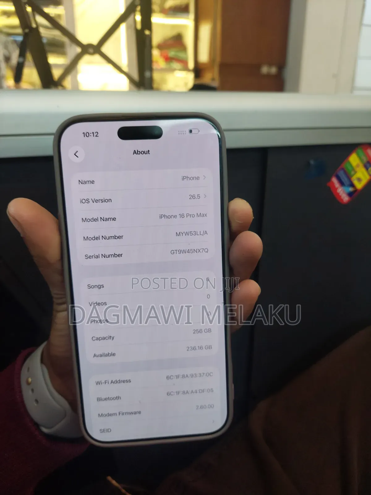 Apple iPhone 16 Pro Max 256 GB Gold