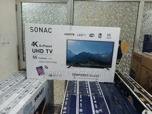 Sonac Smart Led Tv 55 Inch Andraid Doubel Gelass 2026 Quality Brand