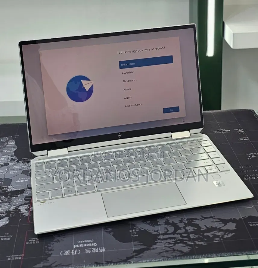 New Laptop HP Spectre X360 8GB Intel Core i7 SSD 512GB