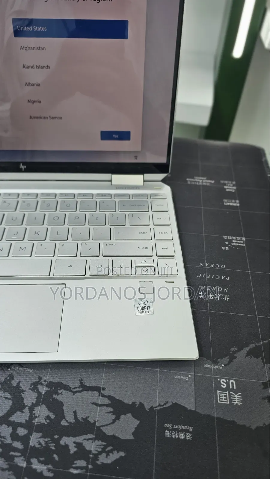 New Laptop HP Spectre X360 8GB Intel Core i7 SSD 512GB