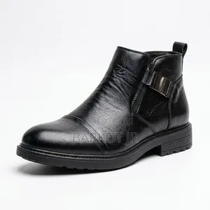 Brown, Black, Gray Chelsea Boots