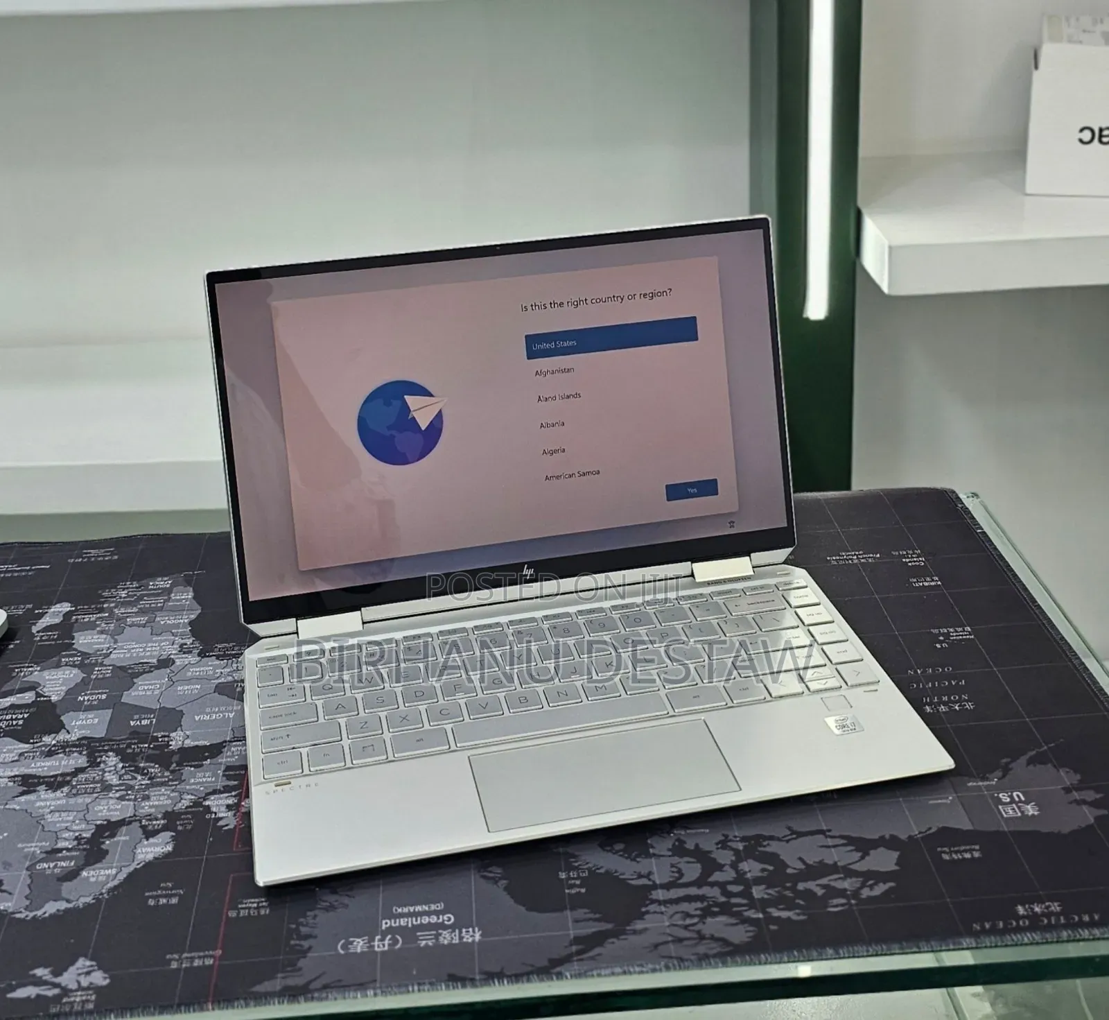 New Laptop HP Spectre 14 8GB Intel Core i7 SSD 512GB