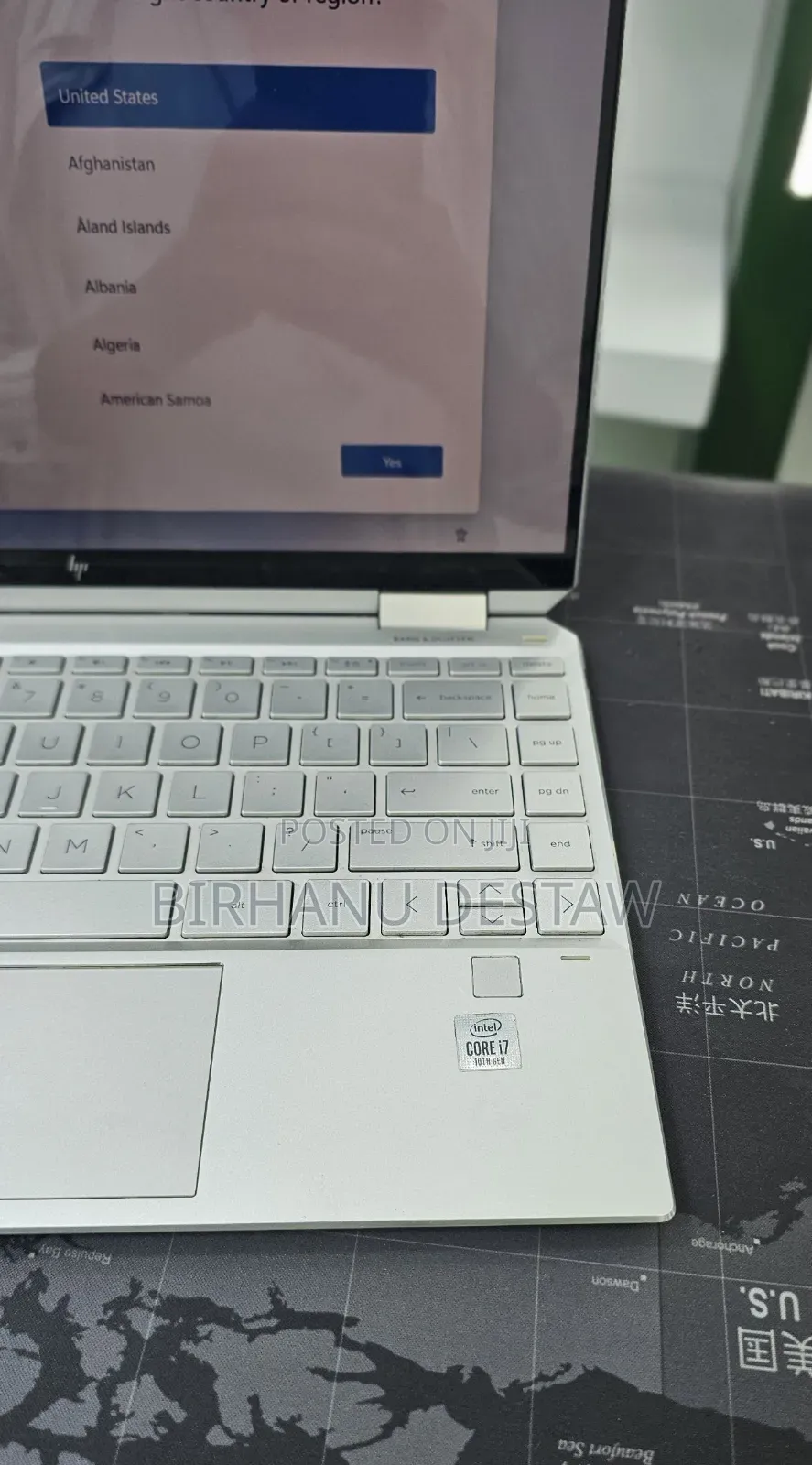 New Laptop HP Spectre 14 8GB Intel Core i7 SSD 512GB