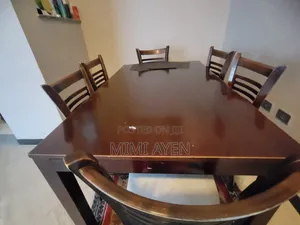 Dinning Table With 6 Chairs