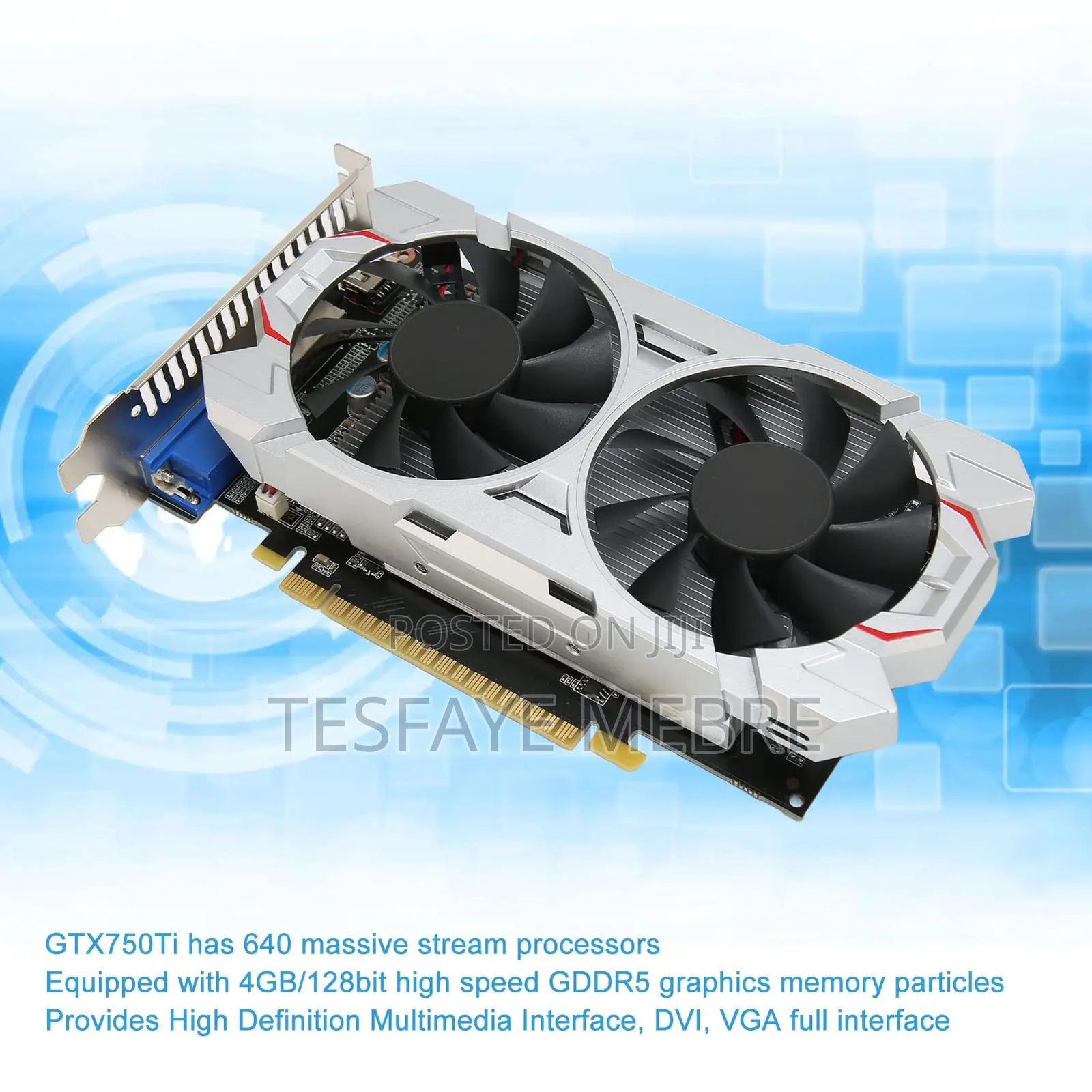 Geforce GTX 750 Ti 4gb Graphics