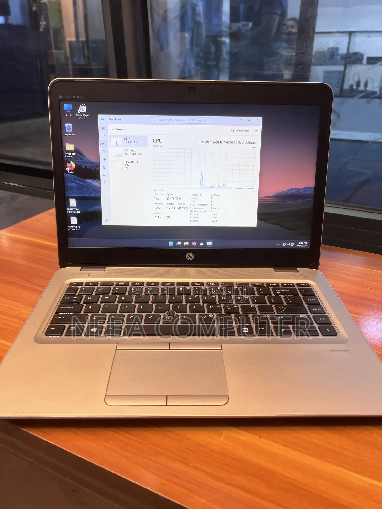 Laptop HP EliteBook 840 G3 8GB Intel Core i7 HDD 1T
