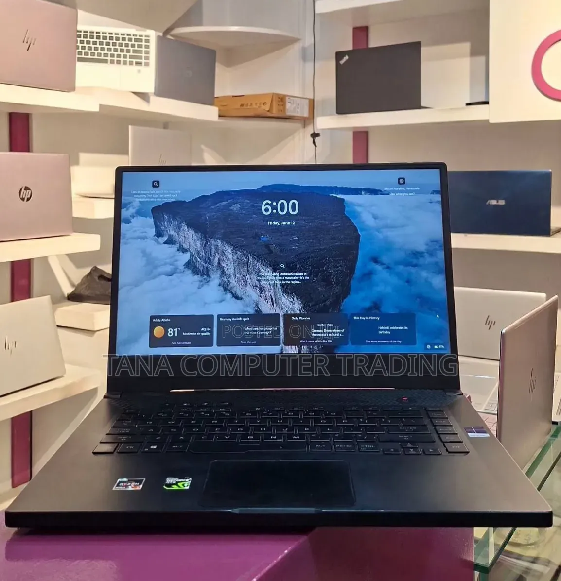 Laptop Asus ROG Zephyrus G15 16GB AMD Ryzen 7 SSD 512GB