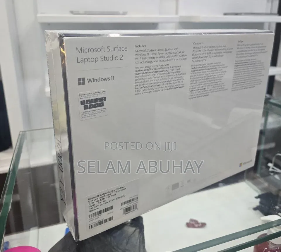 New Microsoft Surface Laptop Studio 2 16GB Intel Core i7 SSD 512GB