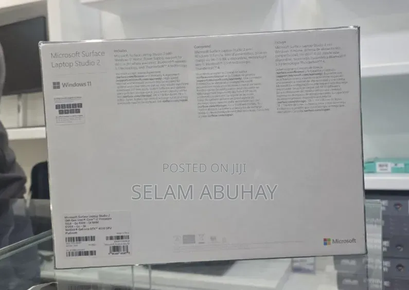 New Microsoft Surface Laptop Studio 2 16GB Intel Core i7 SSD 512GB