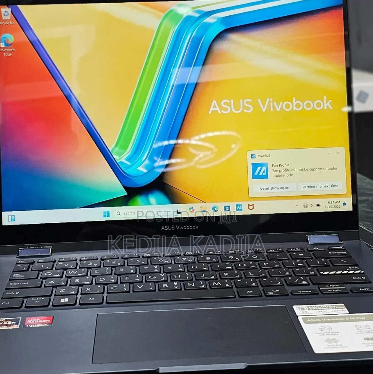 New Laptop Asus VivoBook 15 X505BA 16GB AMD Ryzen 7 SSD 512GB