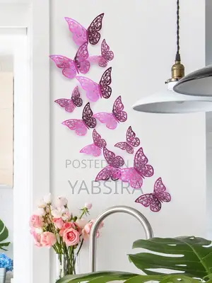 3d Butterfly Sticker for Kids Room Decoration