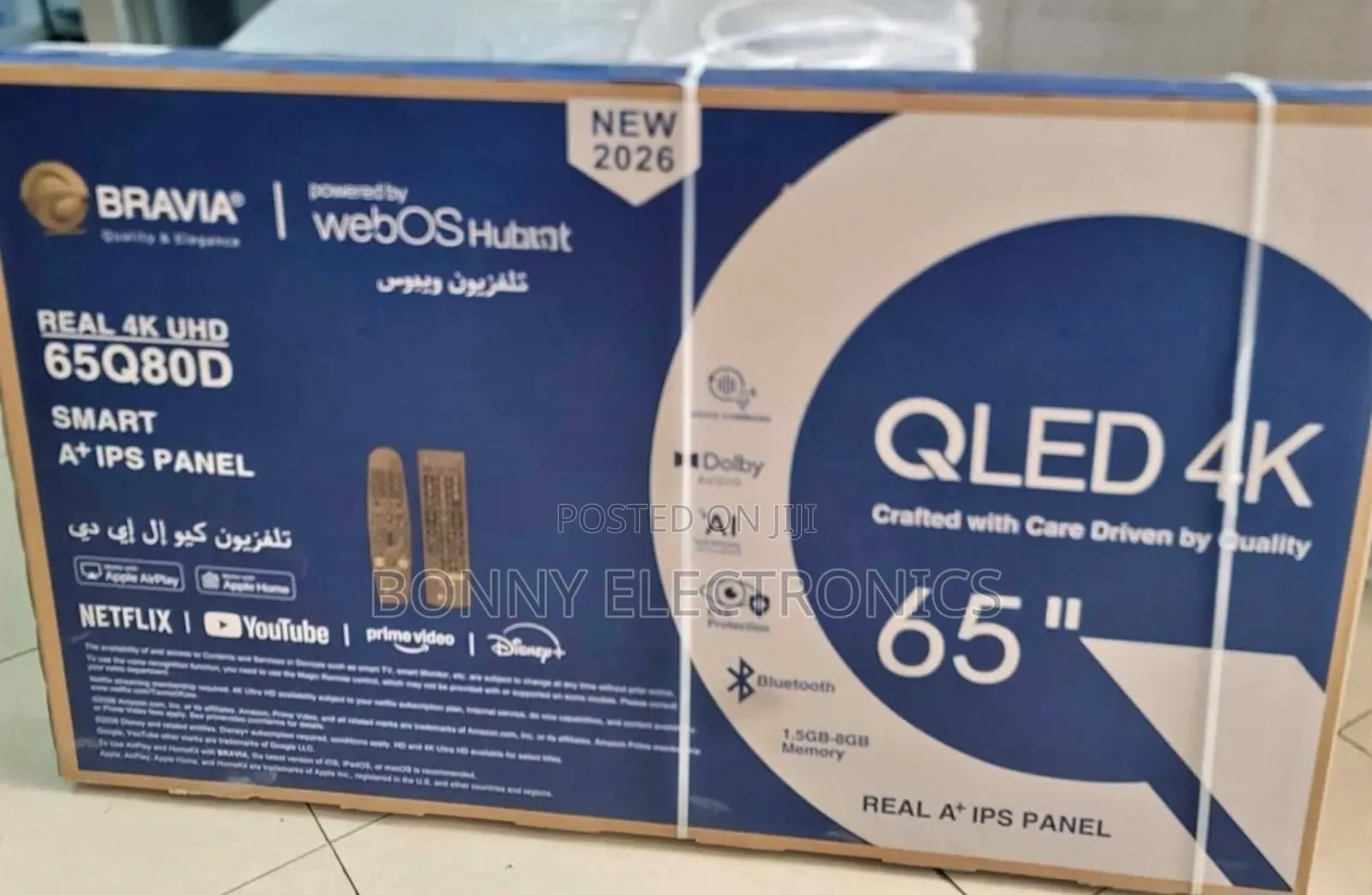 Bravia Smart Qled Tv 65 Inch