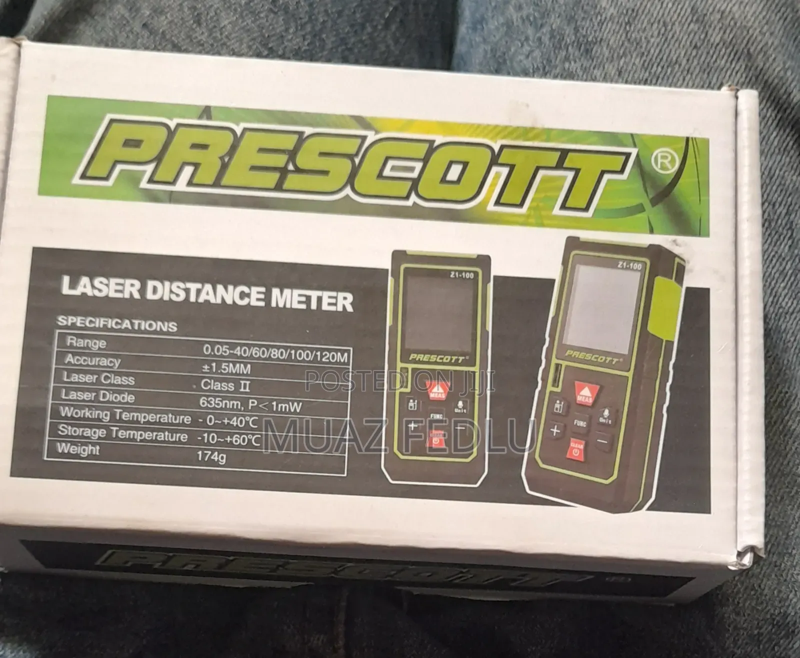 Prescott Leser Distance Meter