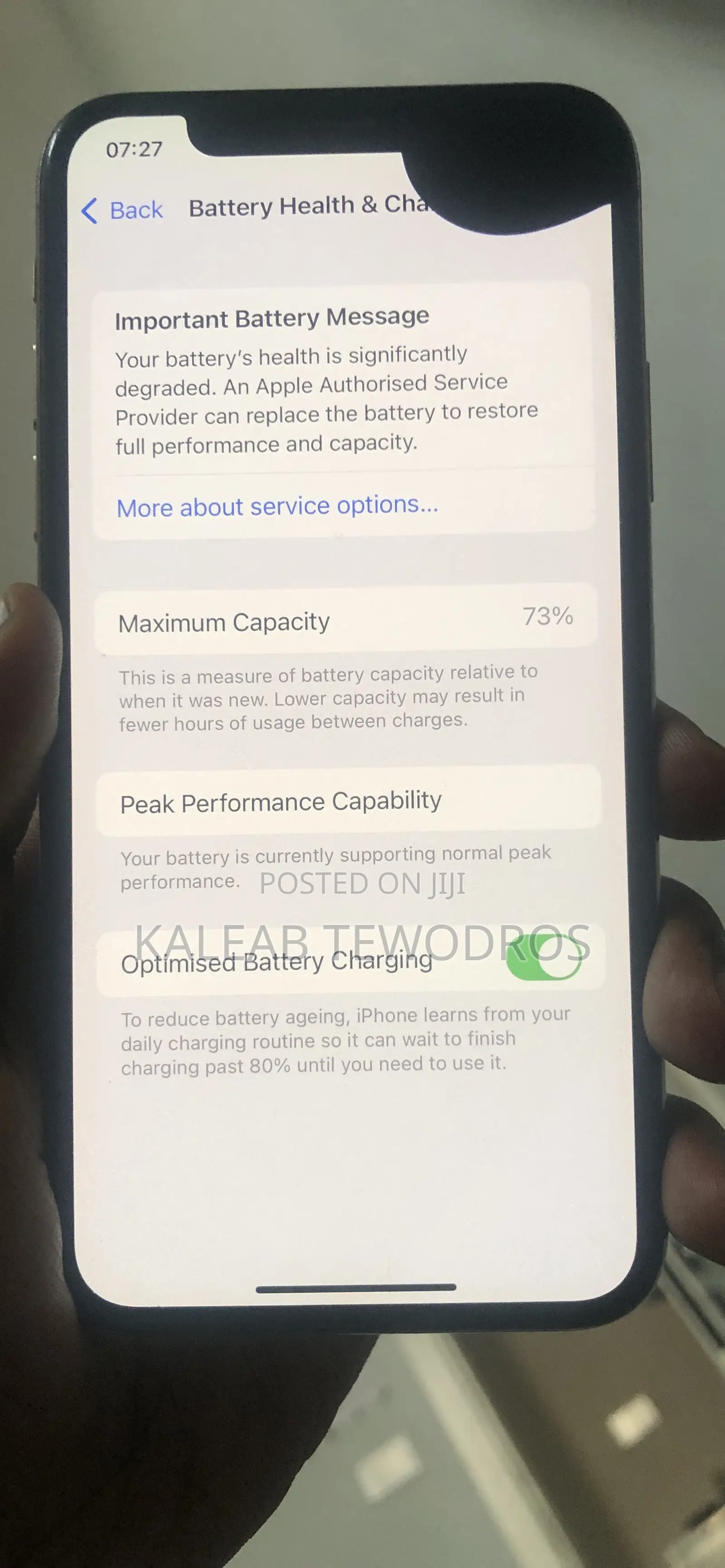 Apple iPhone XS 64 GB Gold