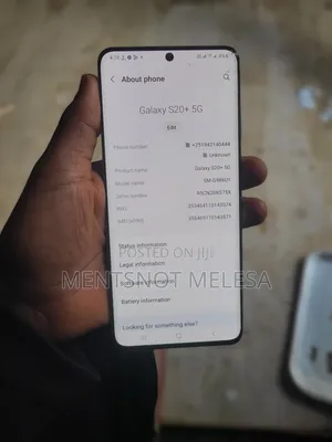 Samsung Galaxy S20+ 5G 128 GB Silver