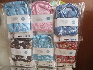 Kidilo የሕፃን ጨርቅ ዳይፐር እንደገና የሚታጠብ Kidilo Reusable Baby Cloth Diapers