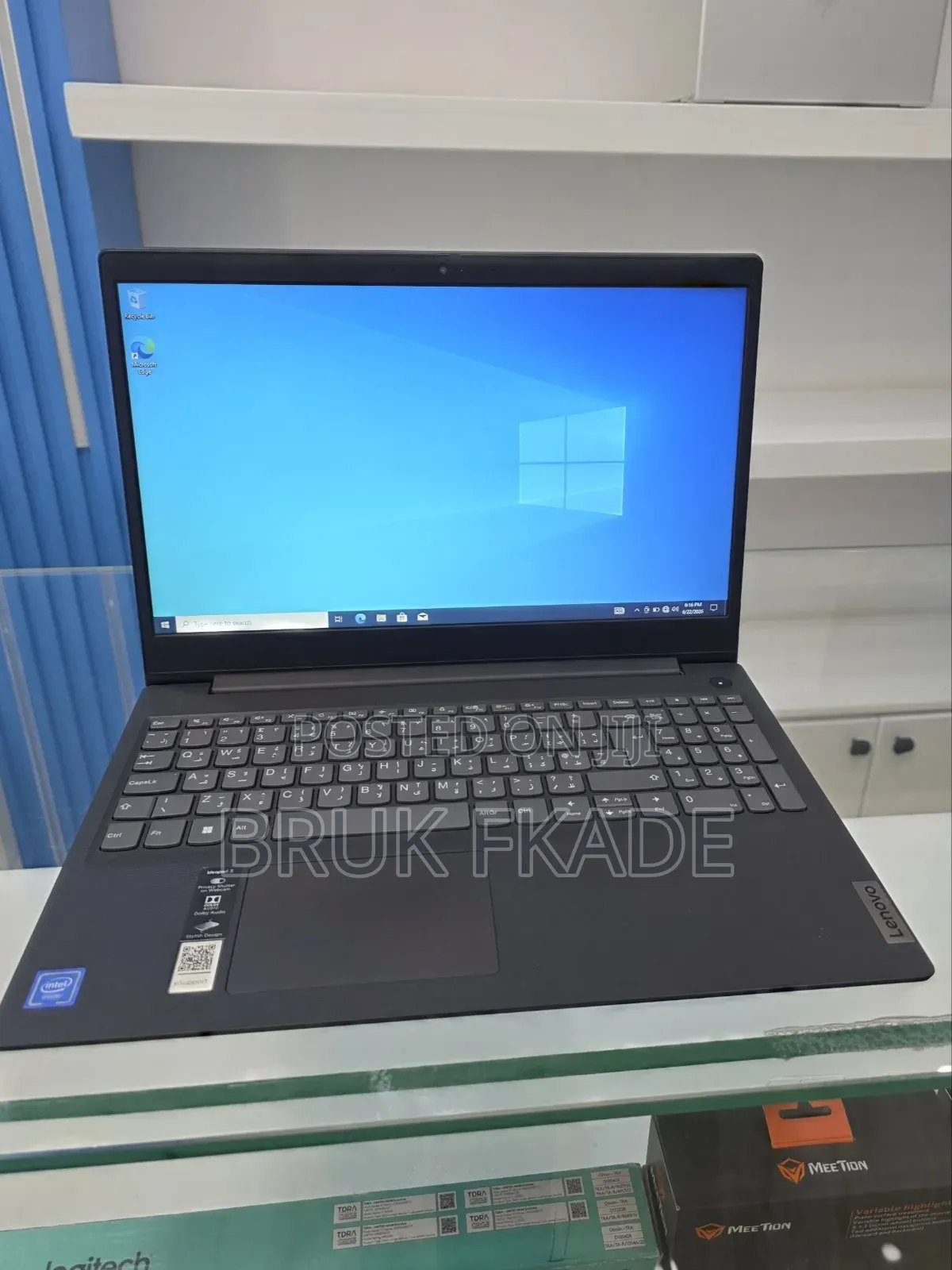 New Laptop Lenovo Ideapad 3 4GB Intel Core i3 SSD 1T
