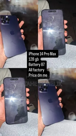Apple iPhone 14 Pro Max 128 GB Black