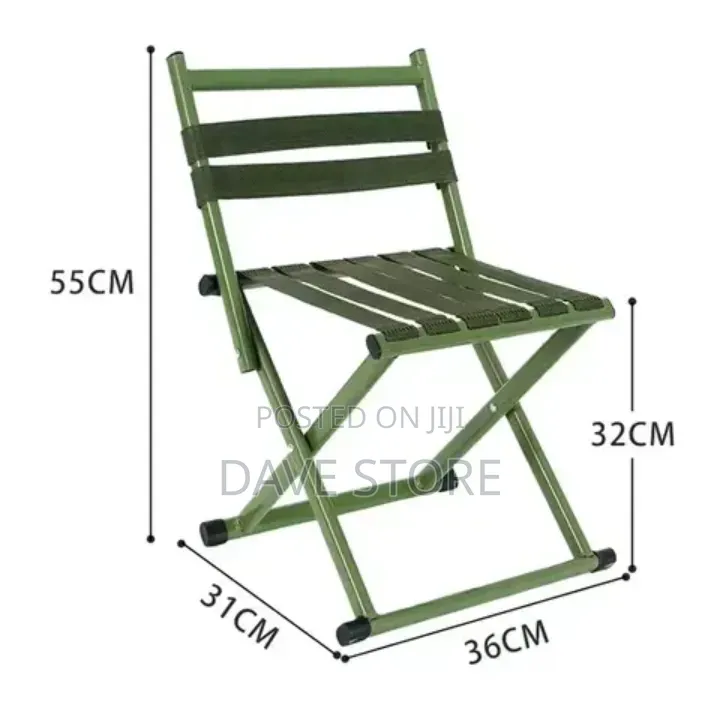 Metal Bench Foldable Travel Chair