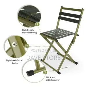 Metal Bench Foldable Travel Chair