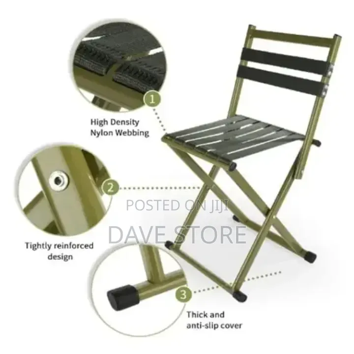 Metal Bench Foldable Travel Chair