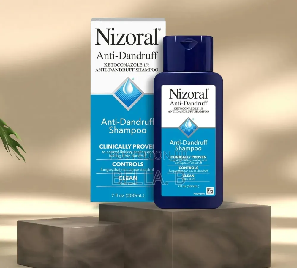 Nizoral Anti-Dandruff Shampoo – Clean Hair Starts Here.