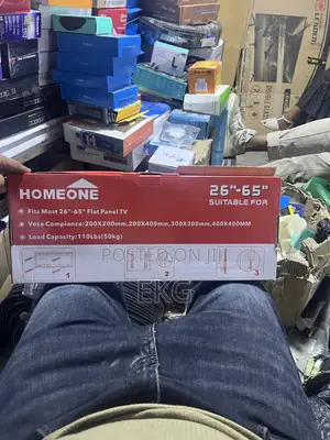 Homeone ምርጥ የቲቪ ግድግዳ መስቀያ (Tv Wall Mount) - ከ26" እስከ 65"