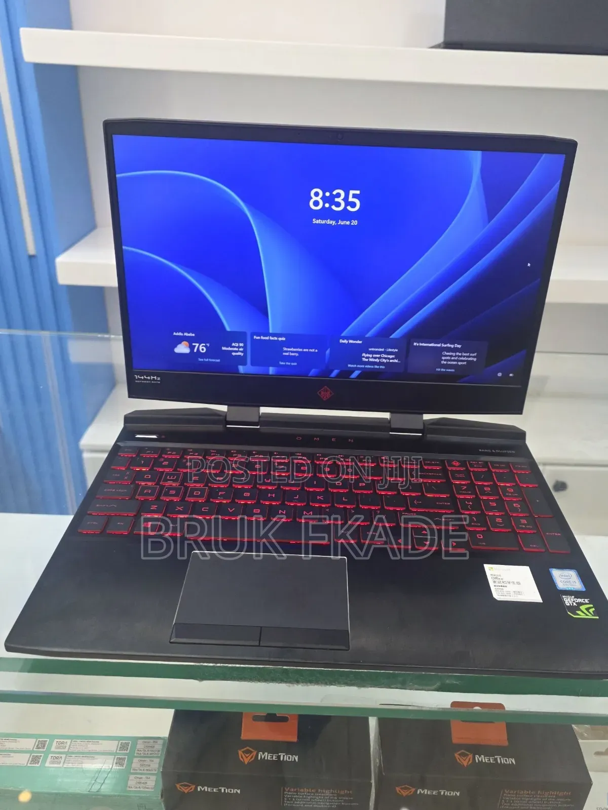 New Laptop HP Omen X 8GB Intel Core i5 SSD 256GB
