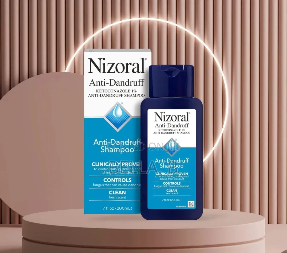 Nizoral Anti-Dandruff Shampoo – Your Flake-Fighting Partner.
