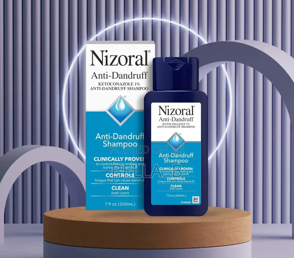 Nizoral Anti-Dandruff Shampoo – Deep Cleansing Action.
