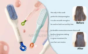 Retractable Cleaning Hair Brush