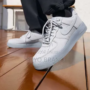 Nike Air Force 1 '07 Wb Wolf Grey Sneakers Unisex Fashion Shoes