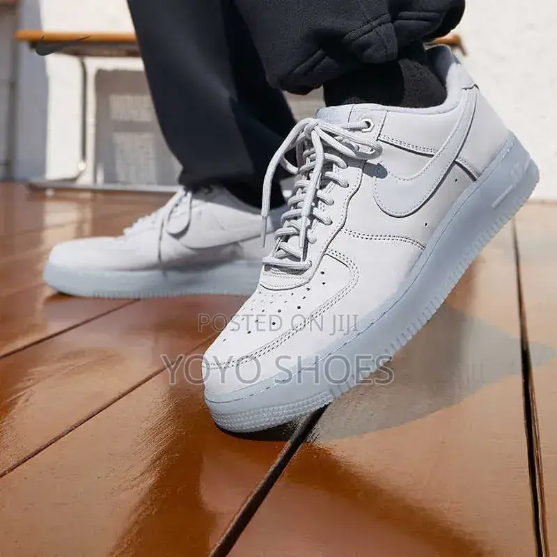 Nike Air Force 1 '07 Wb Wolf Grey Sneakers Unisex Fashion Shoes