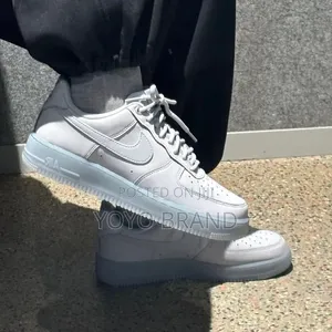 Nike Air Force 1 '07 Wb Wolf Grey Sneakers Unisex Fashion Shoes