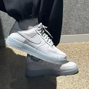 Nike Air Force 1 '07 Wb Wolf Grey Sneakers Unisex Fashion Shoes