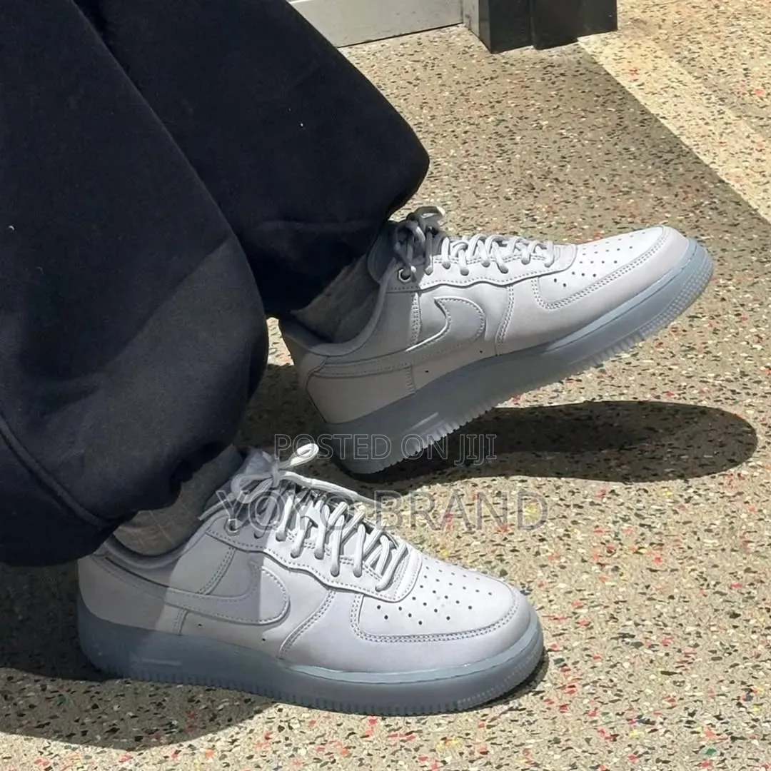Nike Air Force 1 '07 Wb Wolf Grey Sneakers Unisex Fashion Shoes