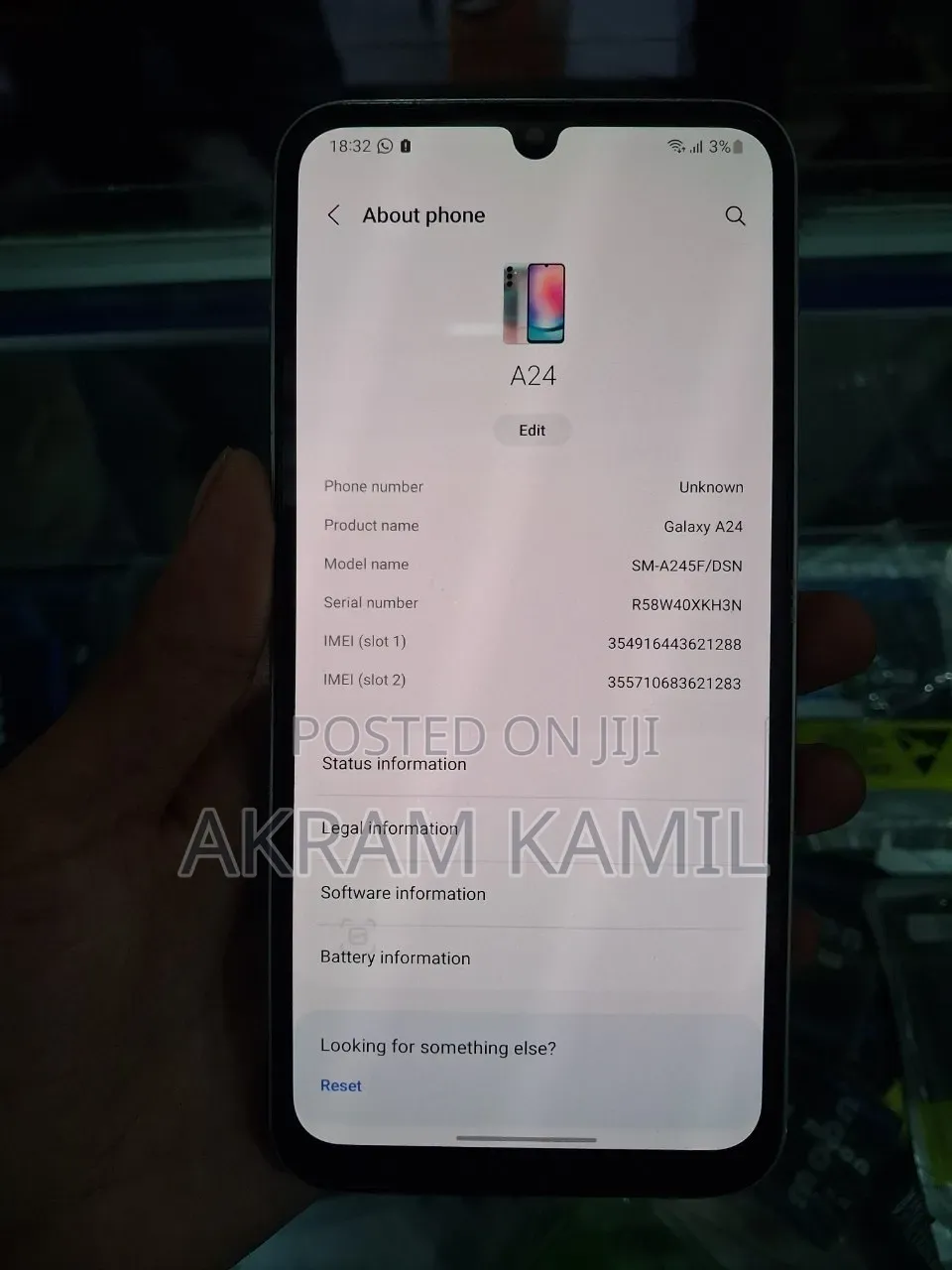Samsung Galaxy A24 4G 128 GB White