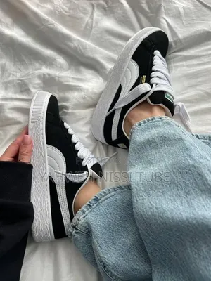 Puma Suede Xl Black / White