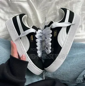 Puma Suede Xl Black / White