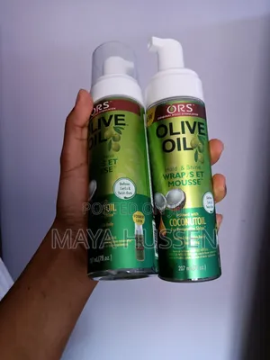 Ors Olive Oil Hold Shine Wrap/Set Mousse (207 Ml)