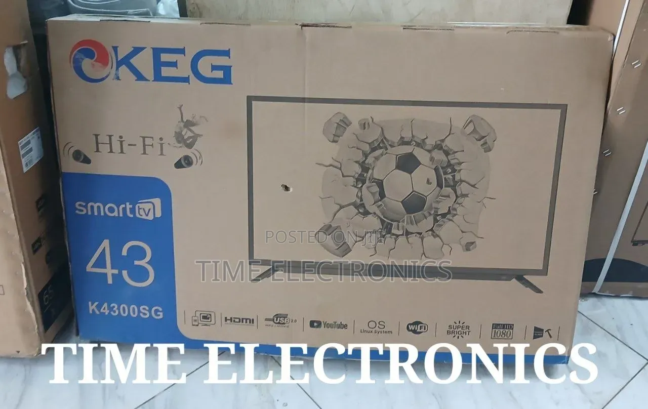 Keg 43" New 2026 Smart Tv