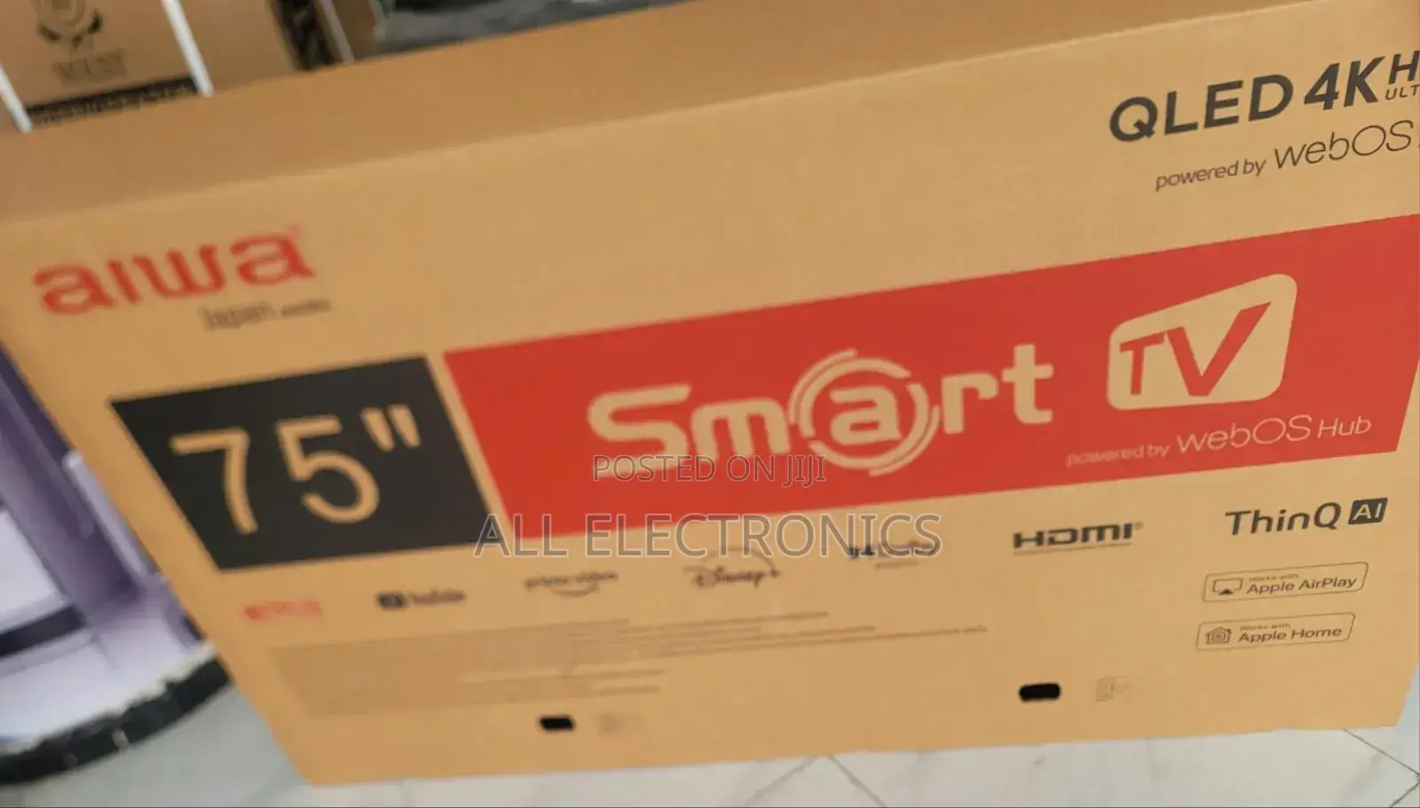 Aiwa 75"Qled 4khdr Smart Tv