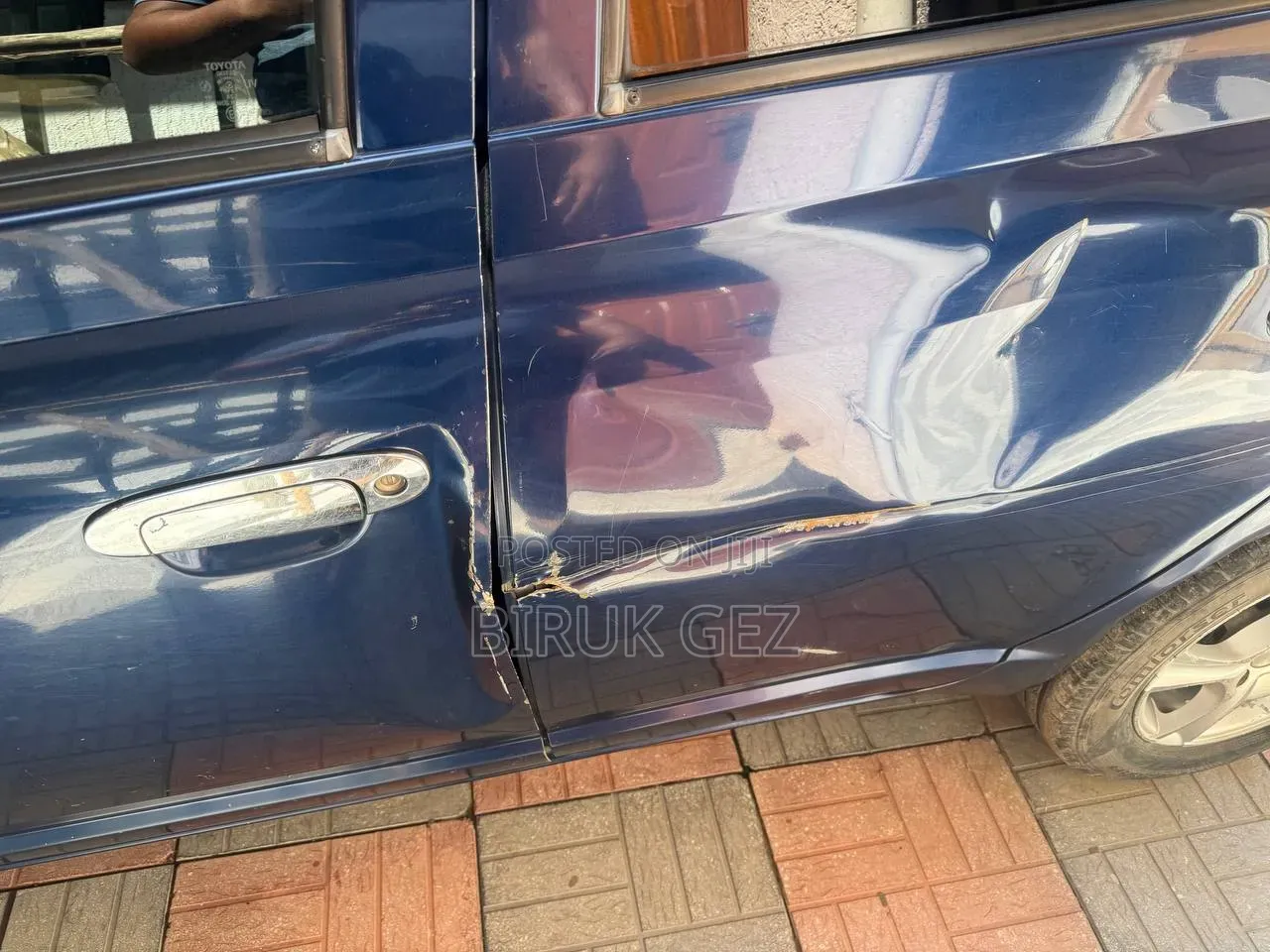 Toyota Vitz 2004 Blue