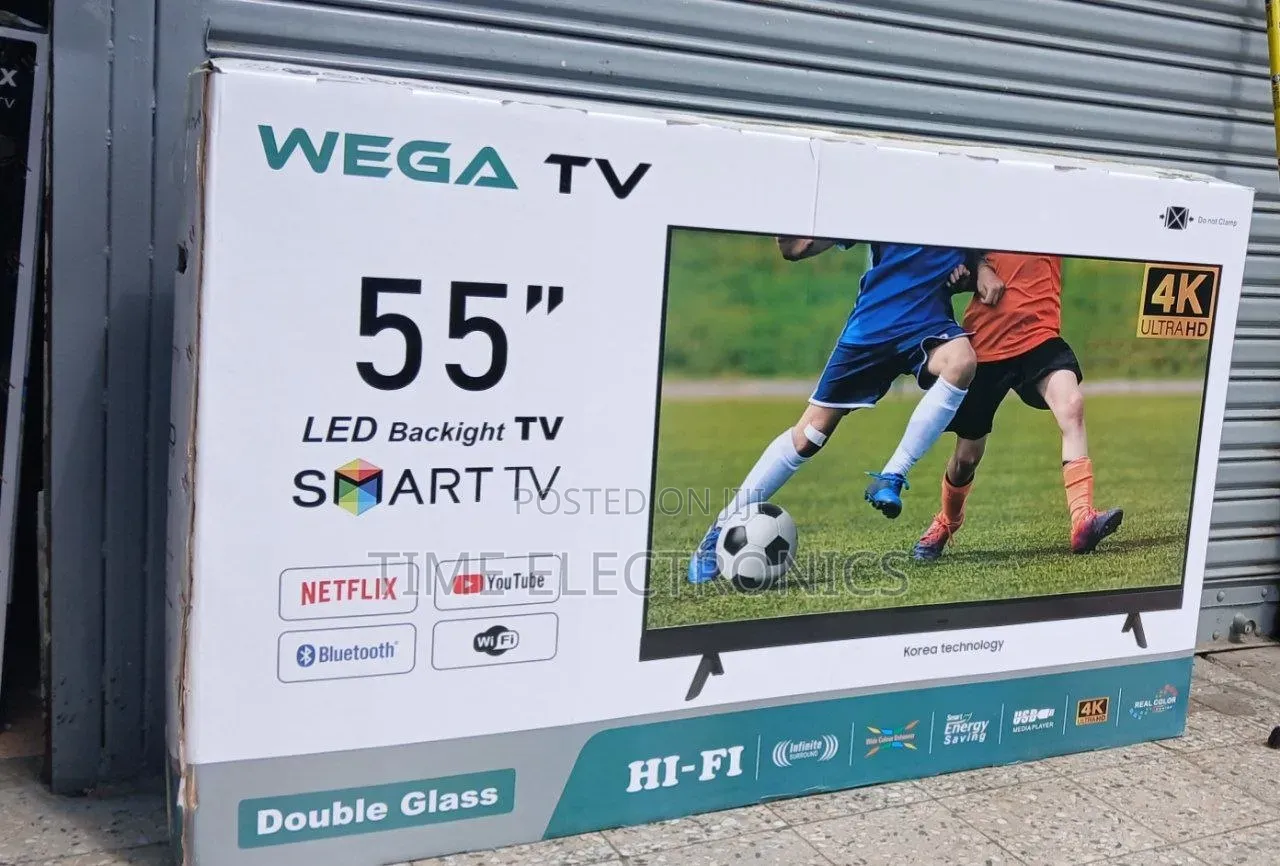 Wega 55" New 2026 Smart Tv