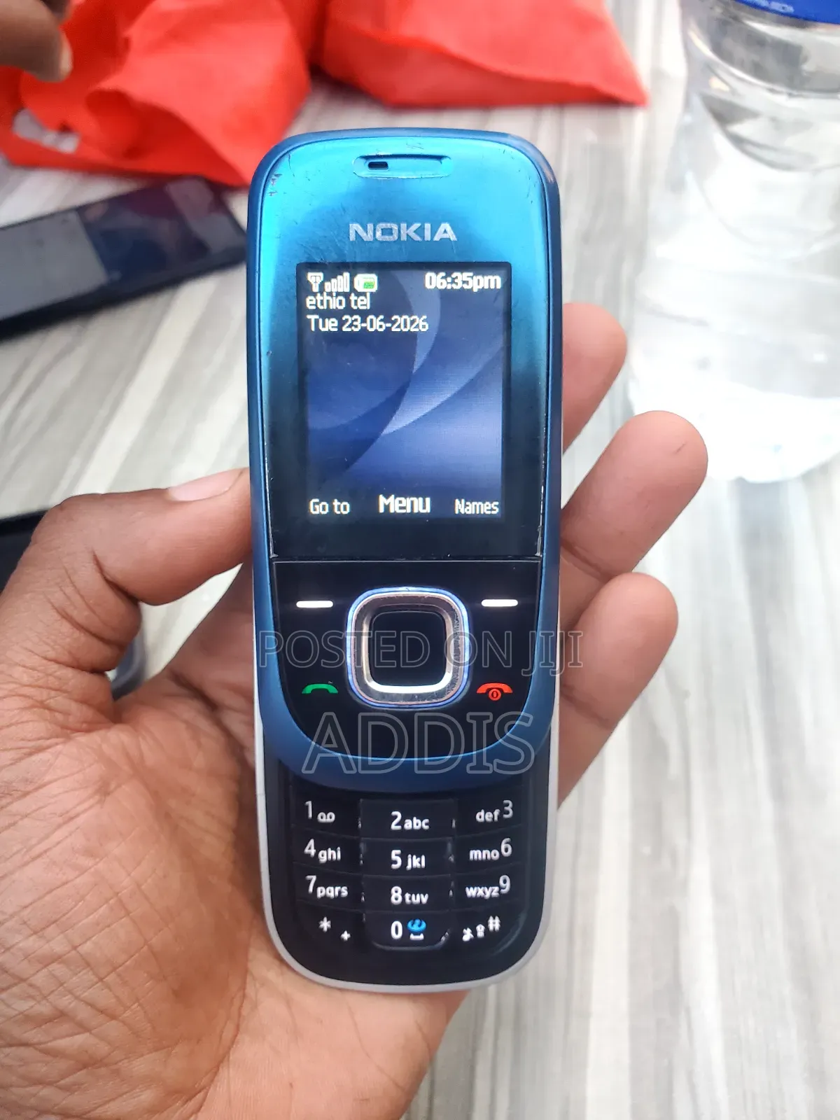 New Mobile Phone Blue