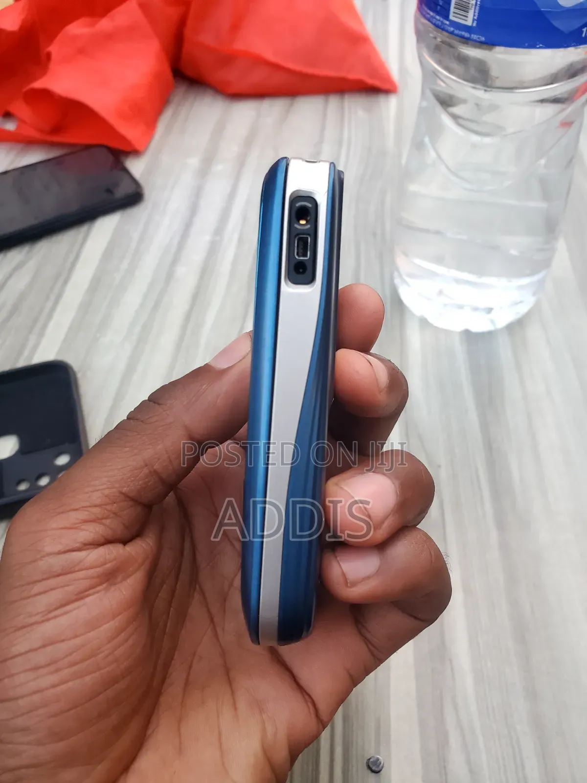 New Mobile Phone Blue