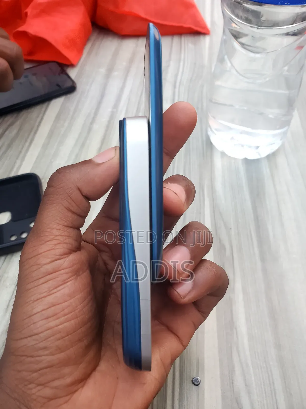 New Mobile Phone Blue