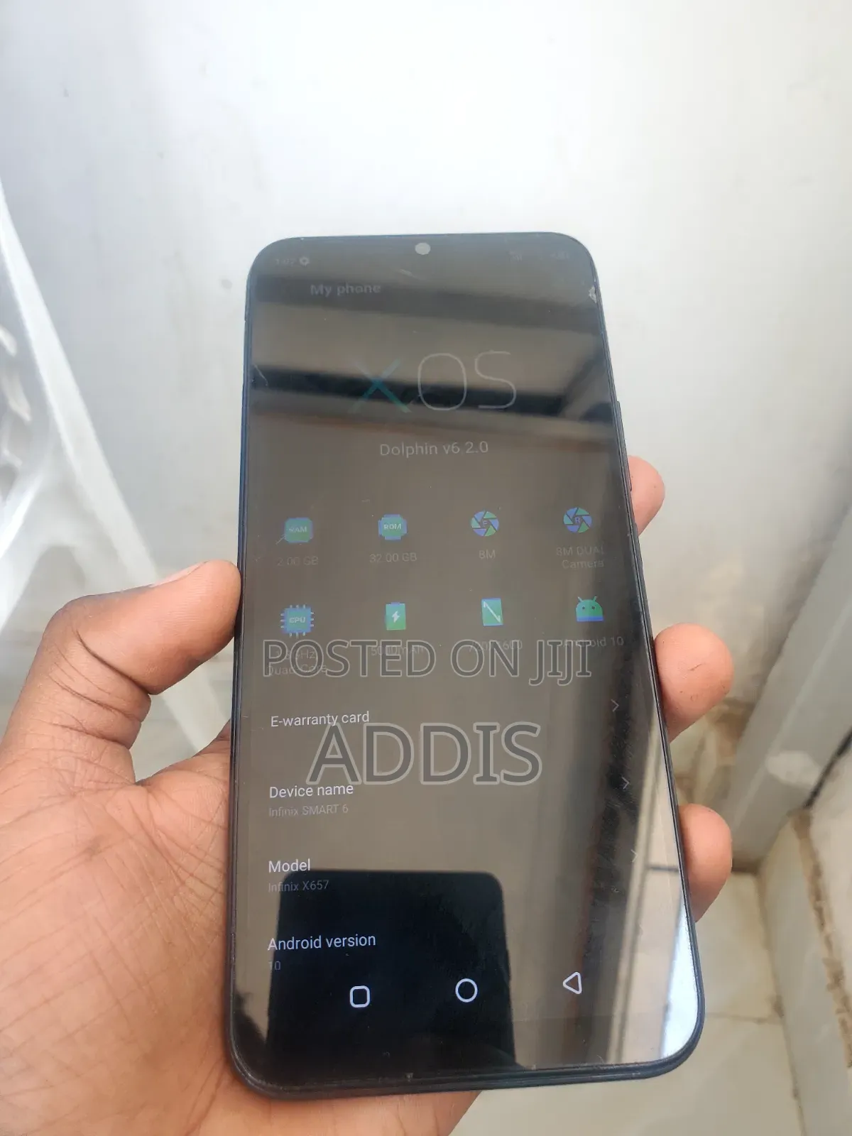 Infinix Smart 6 32 GB Black